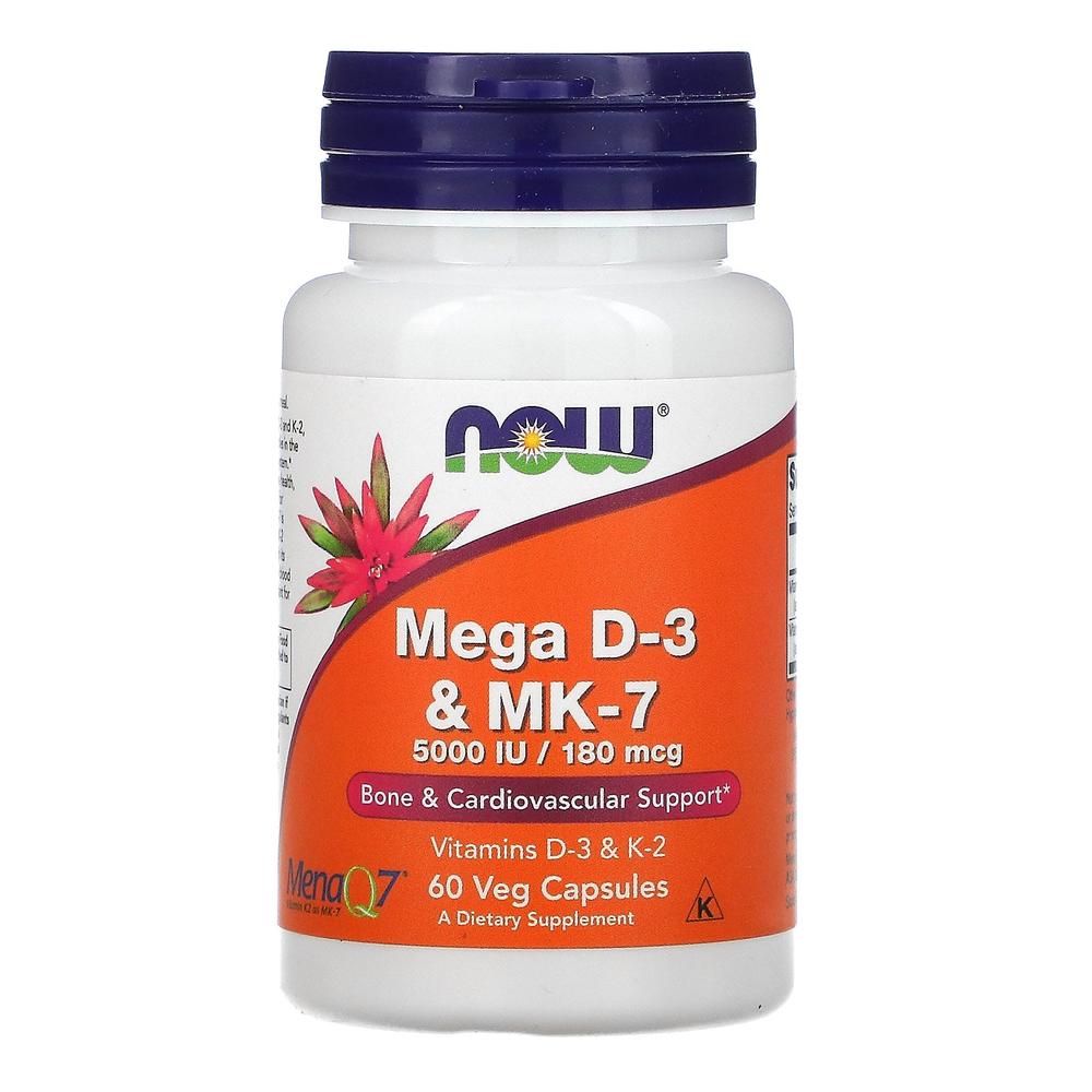Foto 2 pulgar | Vitamina D3 Y K2 Now Mega D-3 & Mk-7