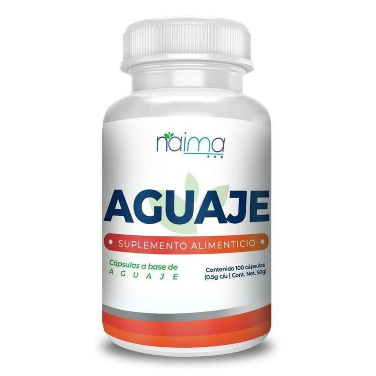 Foto 2 pulgar | Suplemento Alimenticio Aguaje Naima Lab 100 Cápsulas De 500 Mg