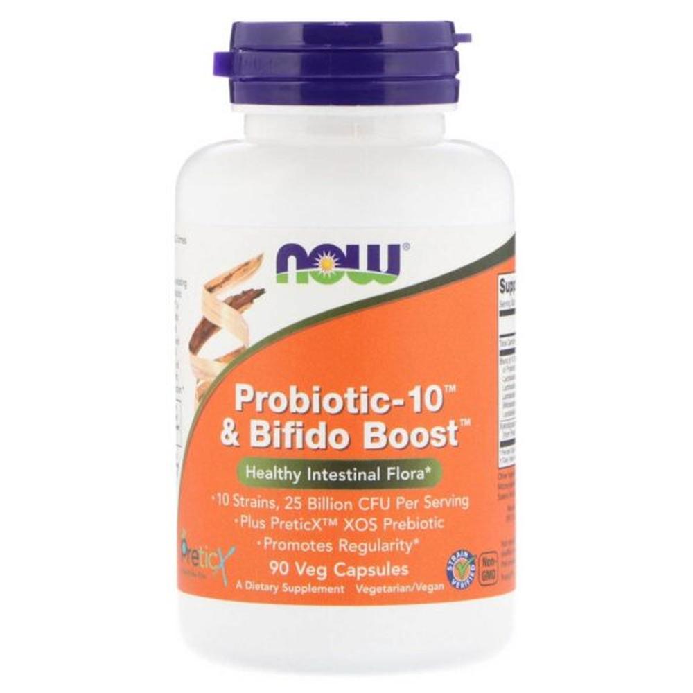 Foto 1 | Probióticos Now Probióticos Y Bífidus 90 Cápsulas