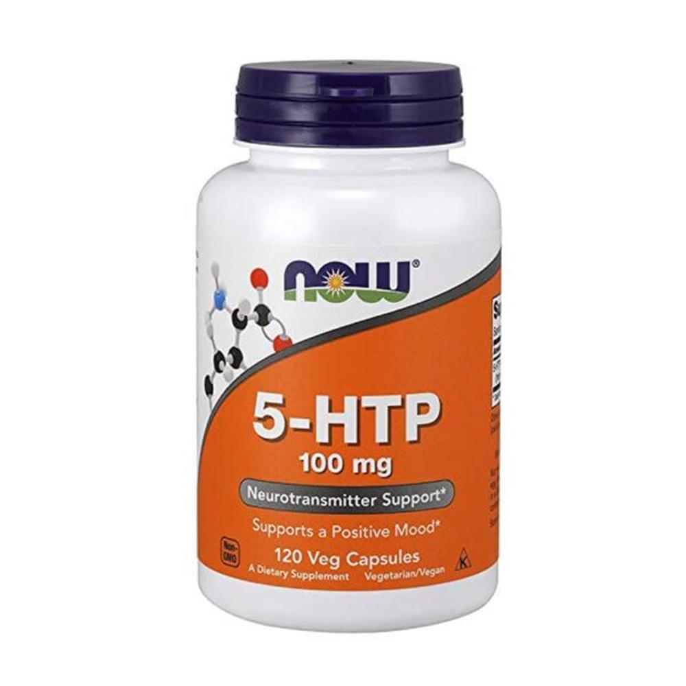 5 Hidroxitriptofano Now 5-htp 100mg 120 Cápsulas. | Coppel.com