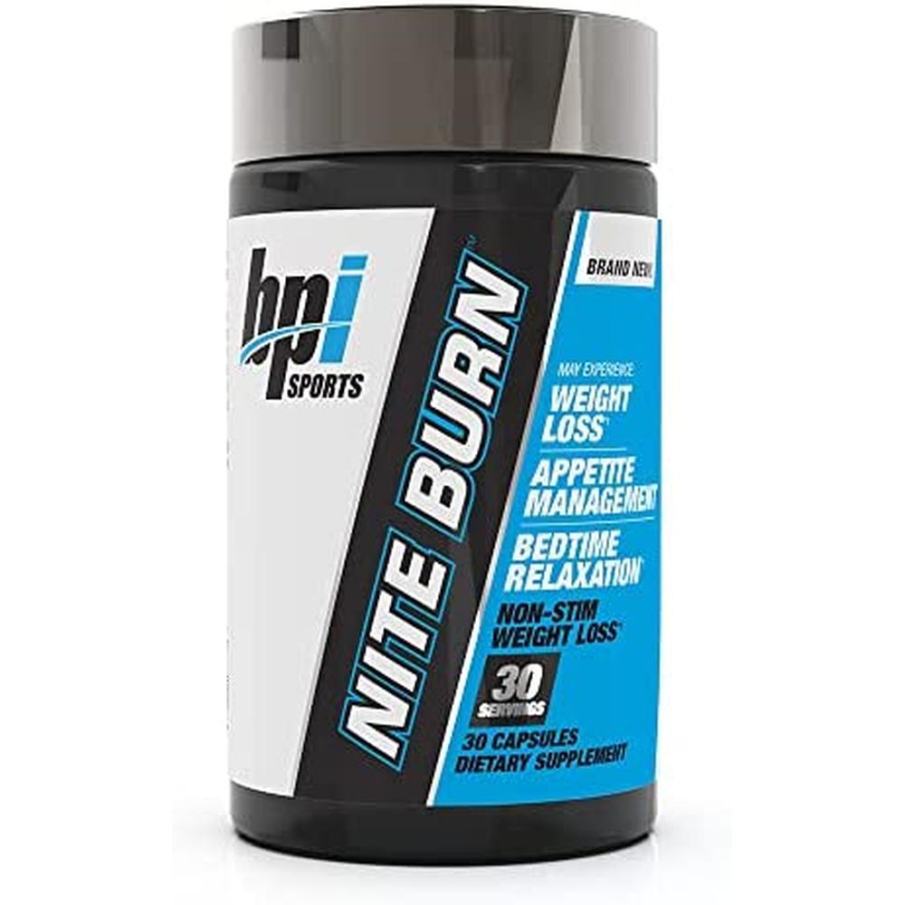 Foto 1 | Post Entrenamiento Melatonina Bpi Sports Nite Burn 30 Cápsulas