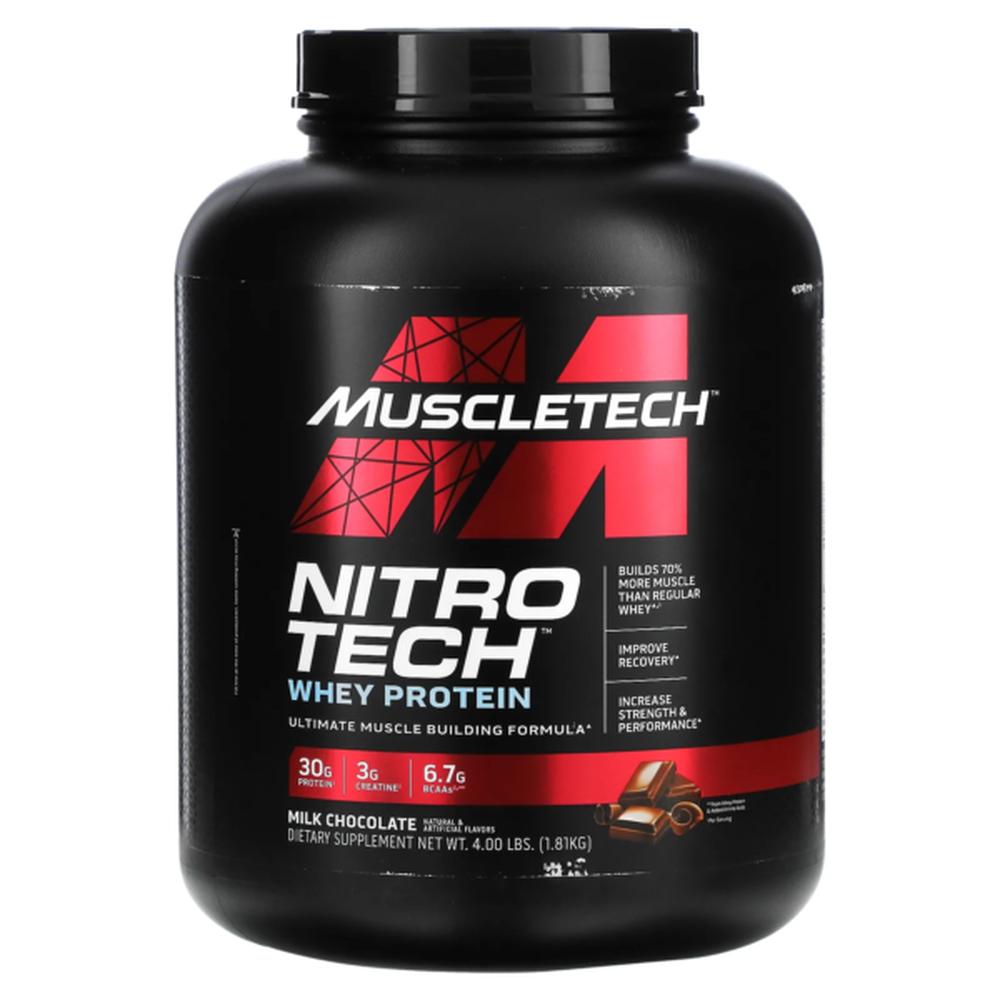 Foto 1 | Proteína Muscletech Nitro Tech Whey Protein 4 Lb.
