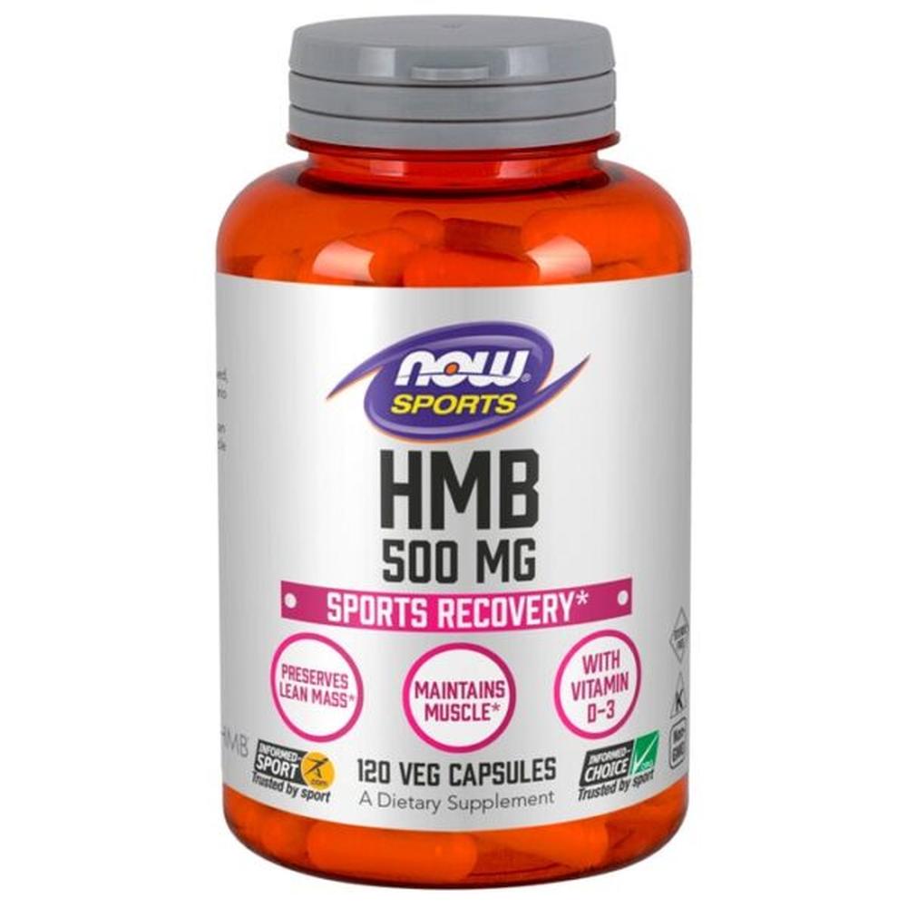 Foto 2 pulgar | Aminoácidos Now Sports Hmb 500 Mg 120 Cápsulas