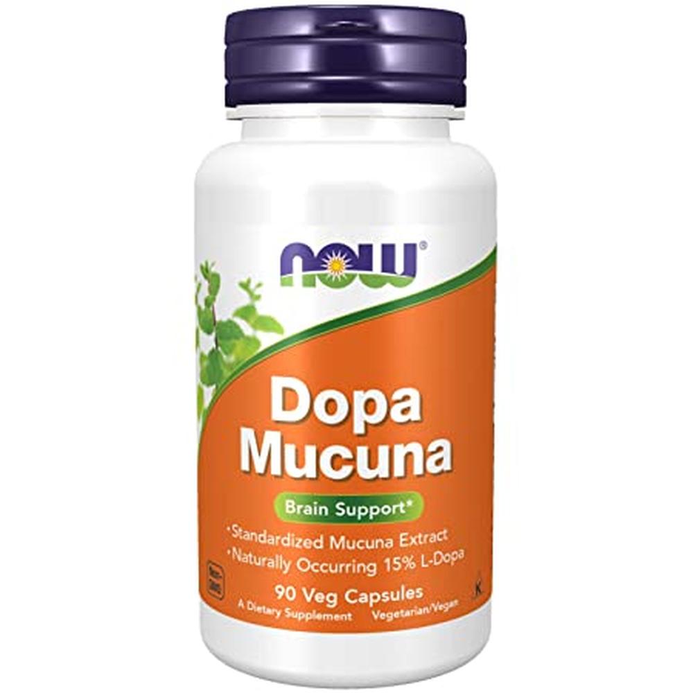 Foto 1 | Grano De Terciopelo Now Dopa Mucuna 90 Cápsulas