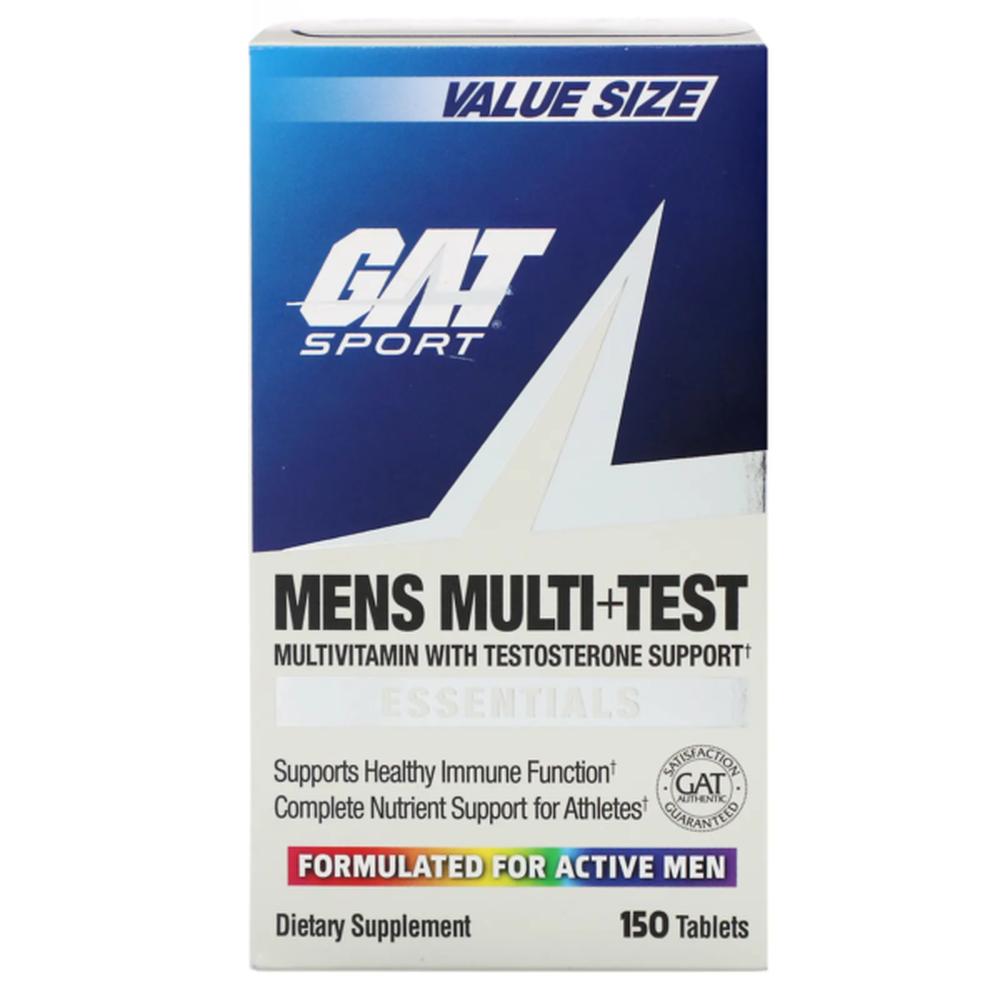 Foto 2 pulgar | Multivitamínico Gat Mens Multi+test 150 Tabletas Vitaminas Para Hombre