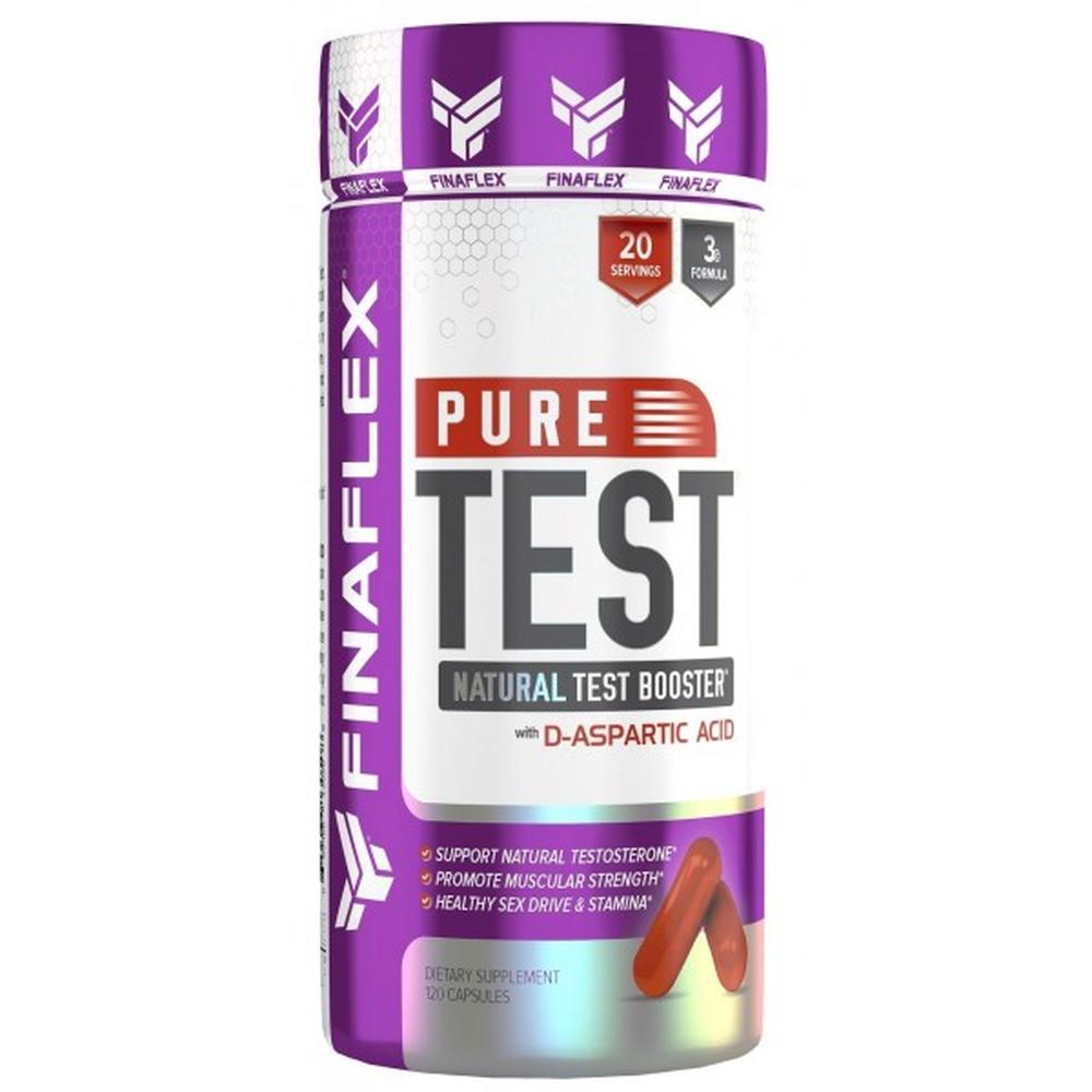 Foto 2 pulgar | Precursor De Testosterona Natural Finaflex Pure Test 120 Cápsulas