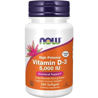 Foto 1 | Vitaminas Now Vitamina D3 5,000 Iu 240 Cápsulas