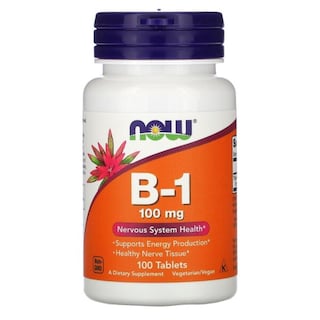 Foto 1 | Vitaminas Now Vitamina B1 100mg 100 Tabletas