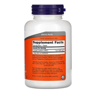 Foto 2 | N-acetilcisteína Now Nac 1000mg 120 Tabletas