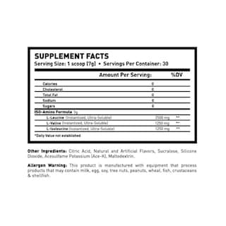 Foto 2 | Aminoácidos Man Sports Iso-Amino BCAA 30 Servicios
