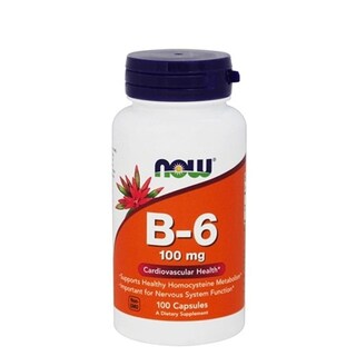 Foto 1 | Vitaminas Now B6 100mg 100 Cápsulas