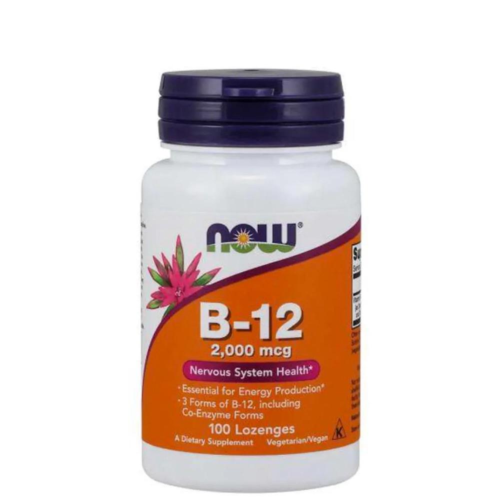 Foto 2 pulgar | Vitaminas Now B12 2,000mcg 100 Pastillas