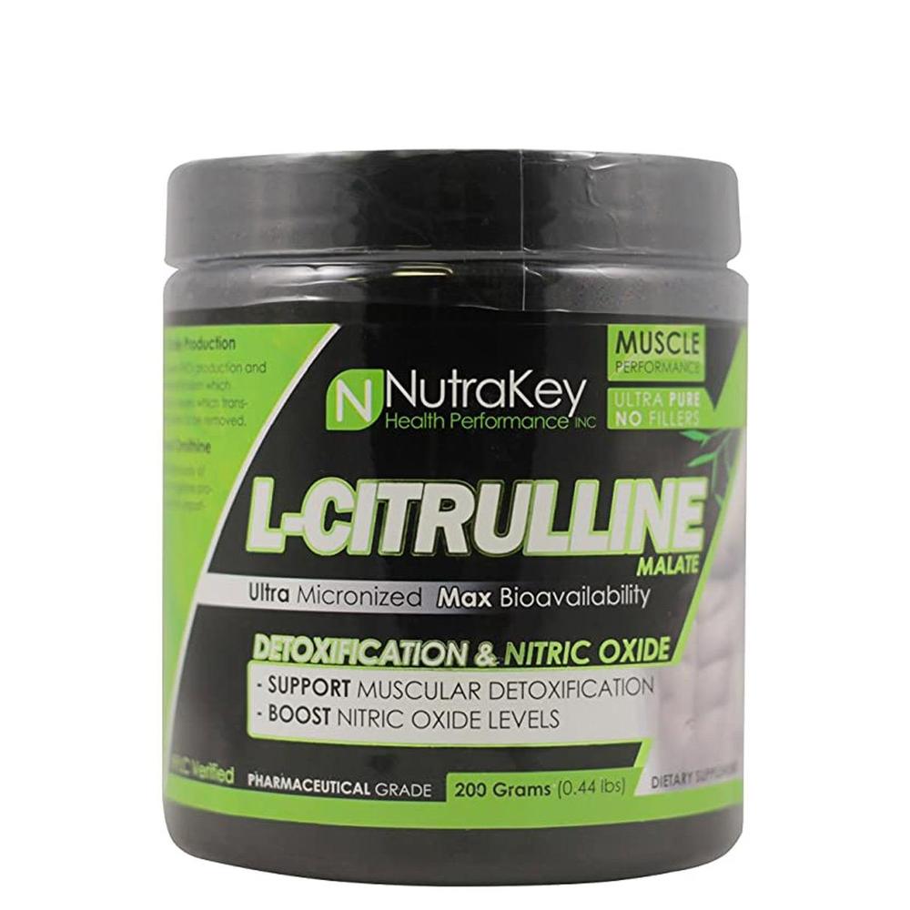 Foto 2 pulgar | Oxido Nítrico Nutrakey Citrulina Polvo 200gr (100 Servicios)