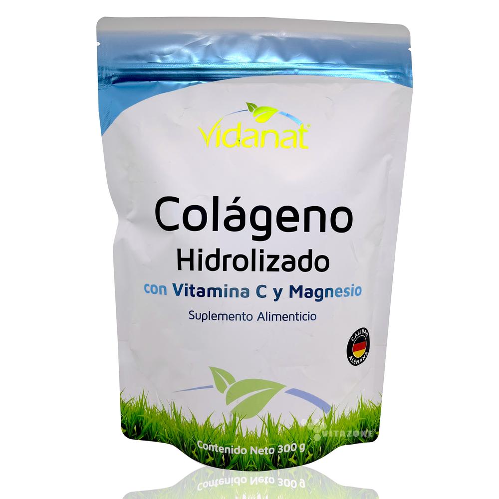 Foto 2 pulgar | Colágeno Hidrolizado Puro Con Vitamina C Y Magnesio 300 Grs