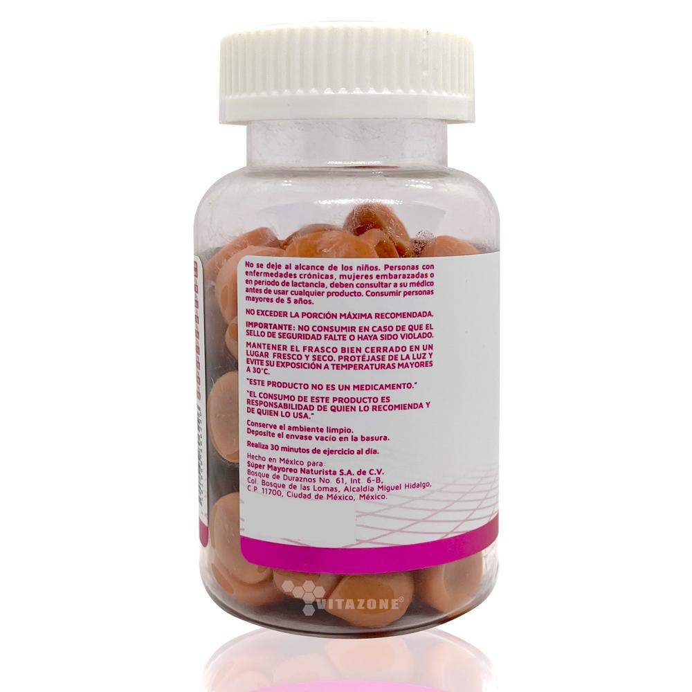 Foto 5 | Colágeno Biotina Ácido Hialurónico Vidanat 60 Gomitas Cereza