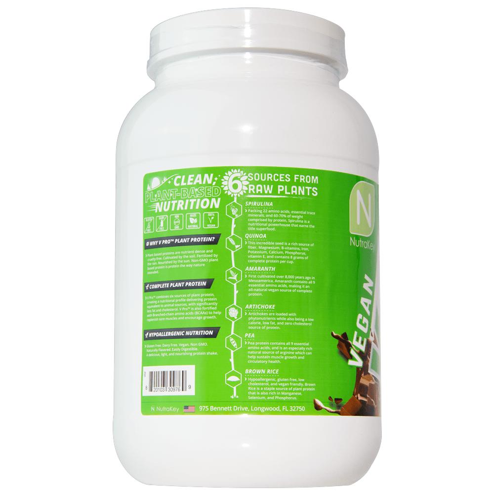 Foto 4 pulgar | Proteína Vegana Nutrakey Vpro 2 Lbs