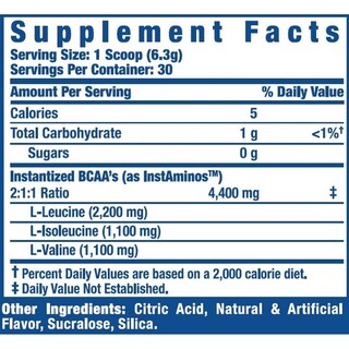 Foto 2 | Aminoácidos Bcaa Ronnie Coleman Bcaa Xs 30 Servicios