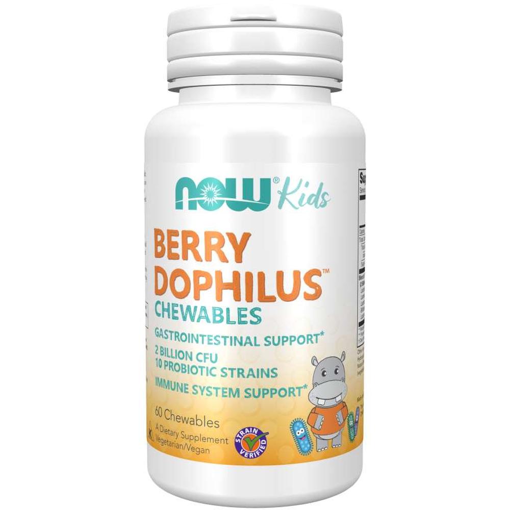 Foto 1 | Vitaminas Para Niños Now Kids Berrydophilus 60 Gomitas