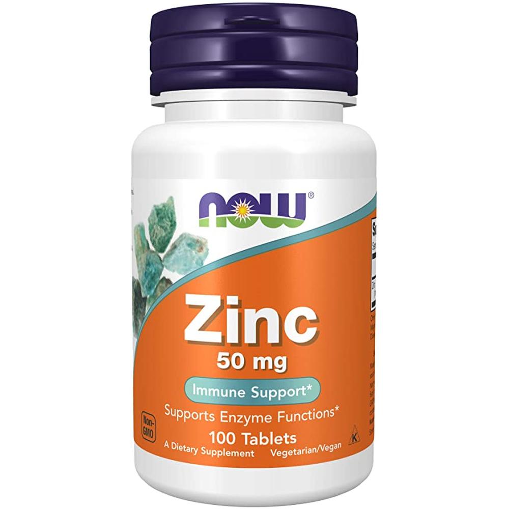 Zinc Now Zinc 50 Mg 100 Tabletas