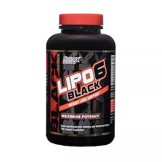 Foto 1 | Pre Entrenamiento Nutrex Lipo 6 Black 120 Cápsulas Máxima Potencia