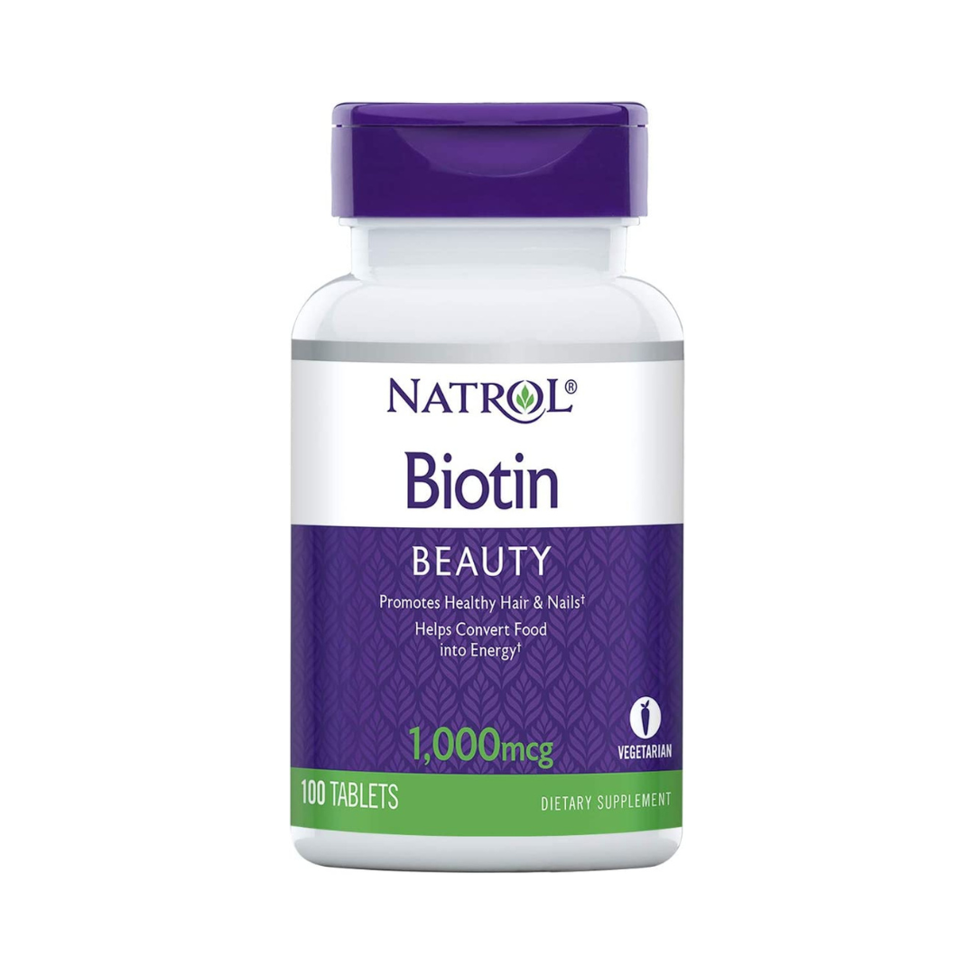 Biotina Natrol 100 Tabletas de 10000mcg