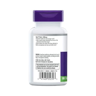 Foto 2 | Biotina Natrol 100 Tabletas de 10000mcg