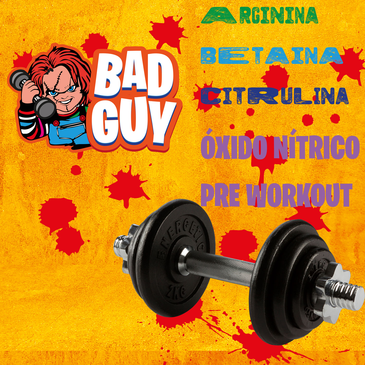 Foto 4 pulgar | Suplemento Alimenticio Legendario Silverback Pre Entreno Bad Guy Oxido Nítrico 30 Servicios Strawatermelon