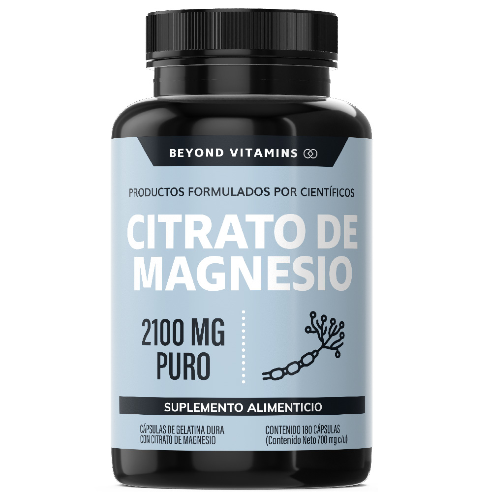 Foto 1 | Citrato de Magnesio Beyond Vitamins CITRATO-180 180 Cápsulas