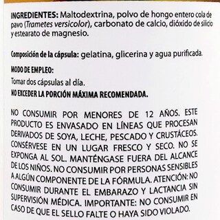 Foto 3 | Suplemento Alimenticio Natural Health Cola de Pavo con 60 Cápsulas