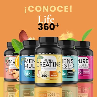 Foto 7 | Creatina Monohidratada Life 360+ Pure Creatine 180 Cápsulas