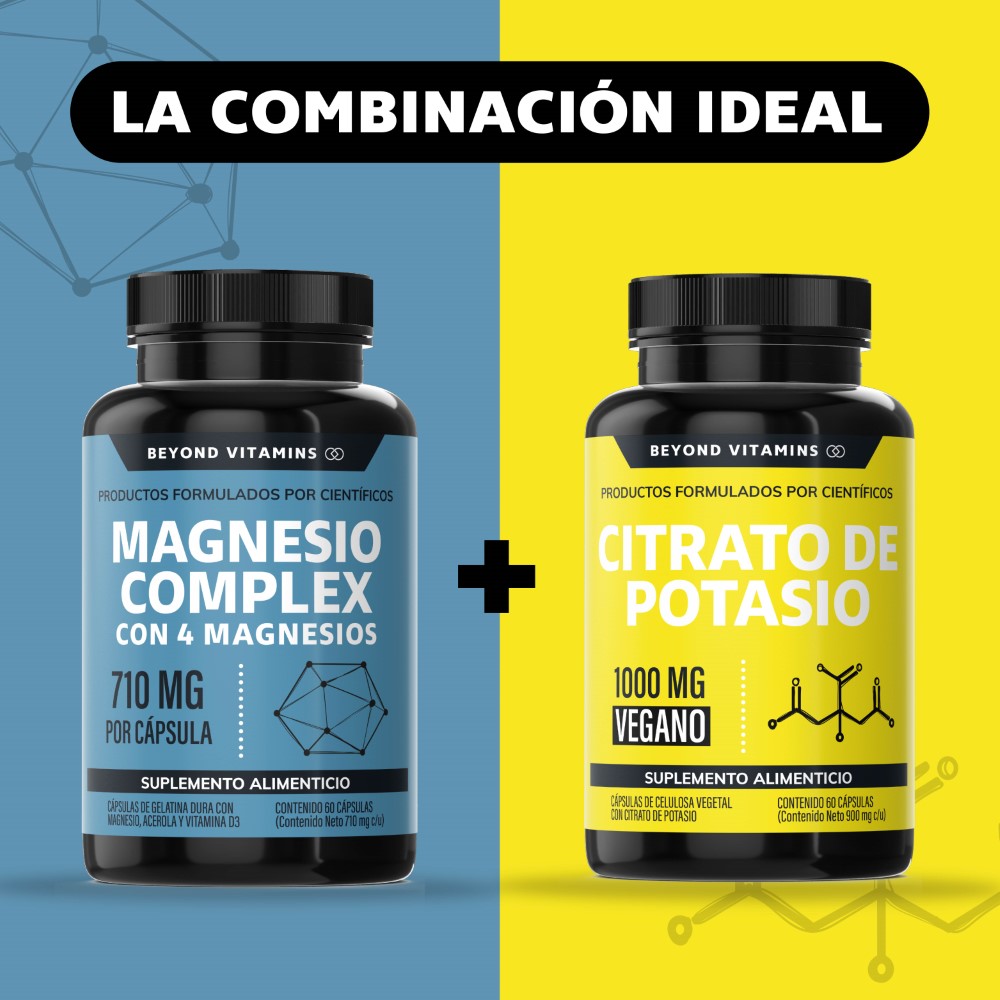 Foto 7 | Suplemento Alimenticio Magnesio Complex - 710 Mg Sin Rellenos - 60 cápsulas