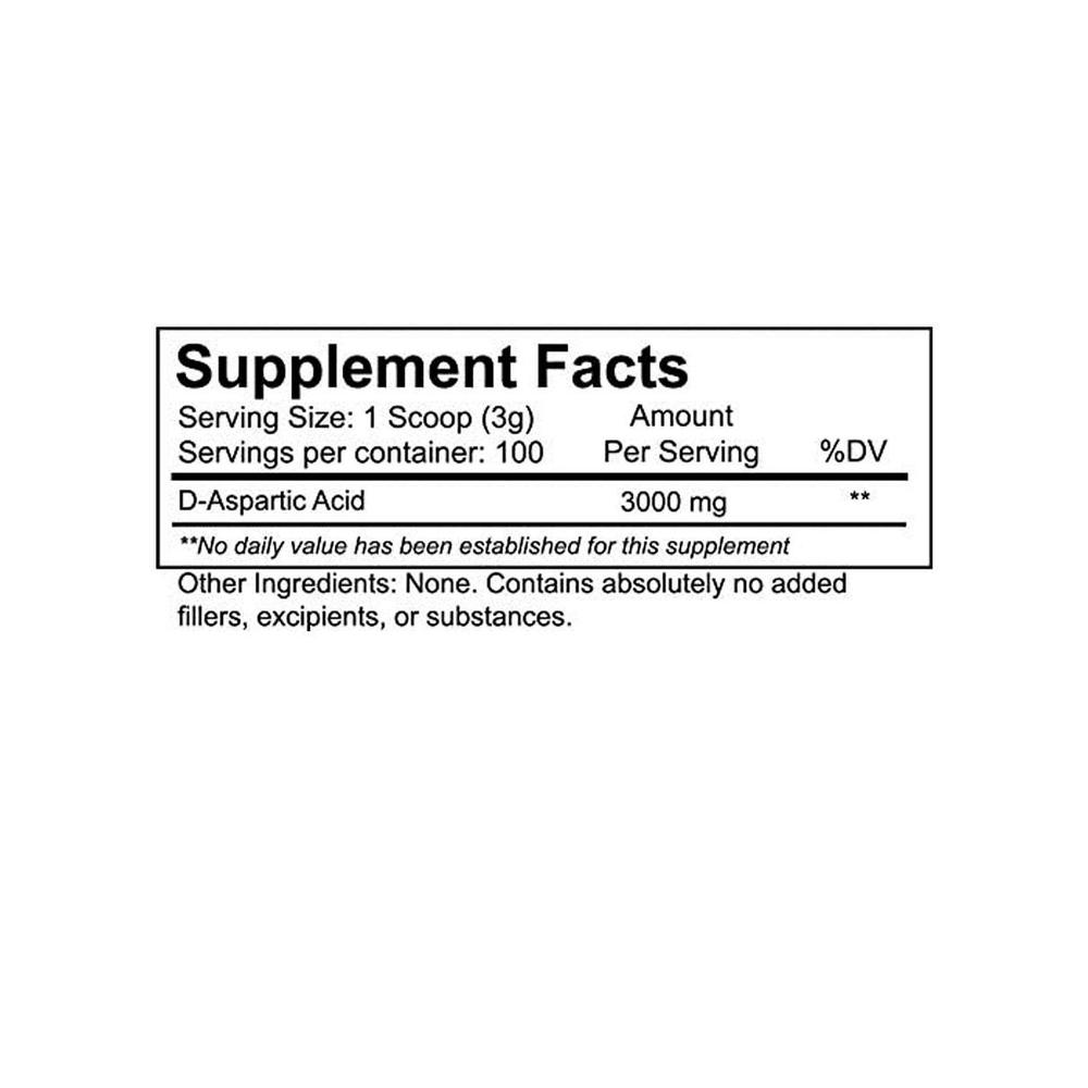 Foto 3 pulgar | Nutrakey Ácido Aspártico 300gr Precursor De Testosterona