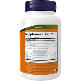 Foto 2 | Enzimas Digestivas Now Super Enzymes 90 Tabletas