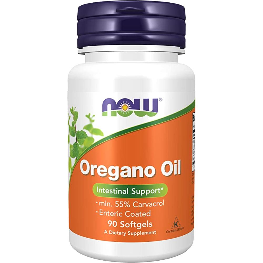 Foto 2 pulgar | Aceite De Orégano Now Oregano Oil 90 Softgels