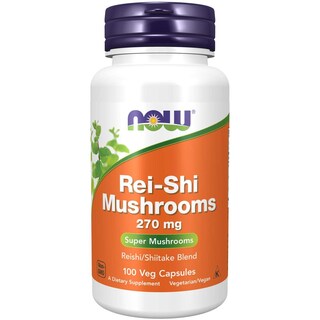 Foto 1 | Hongo Reishi Now Rei-shi Mushrooms 270 Mg 100 Cápsulas