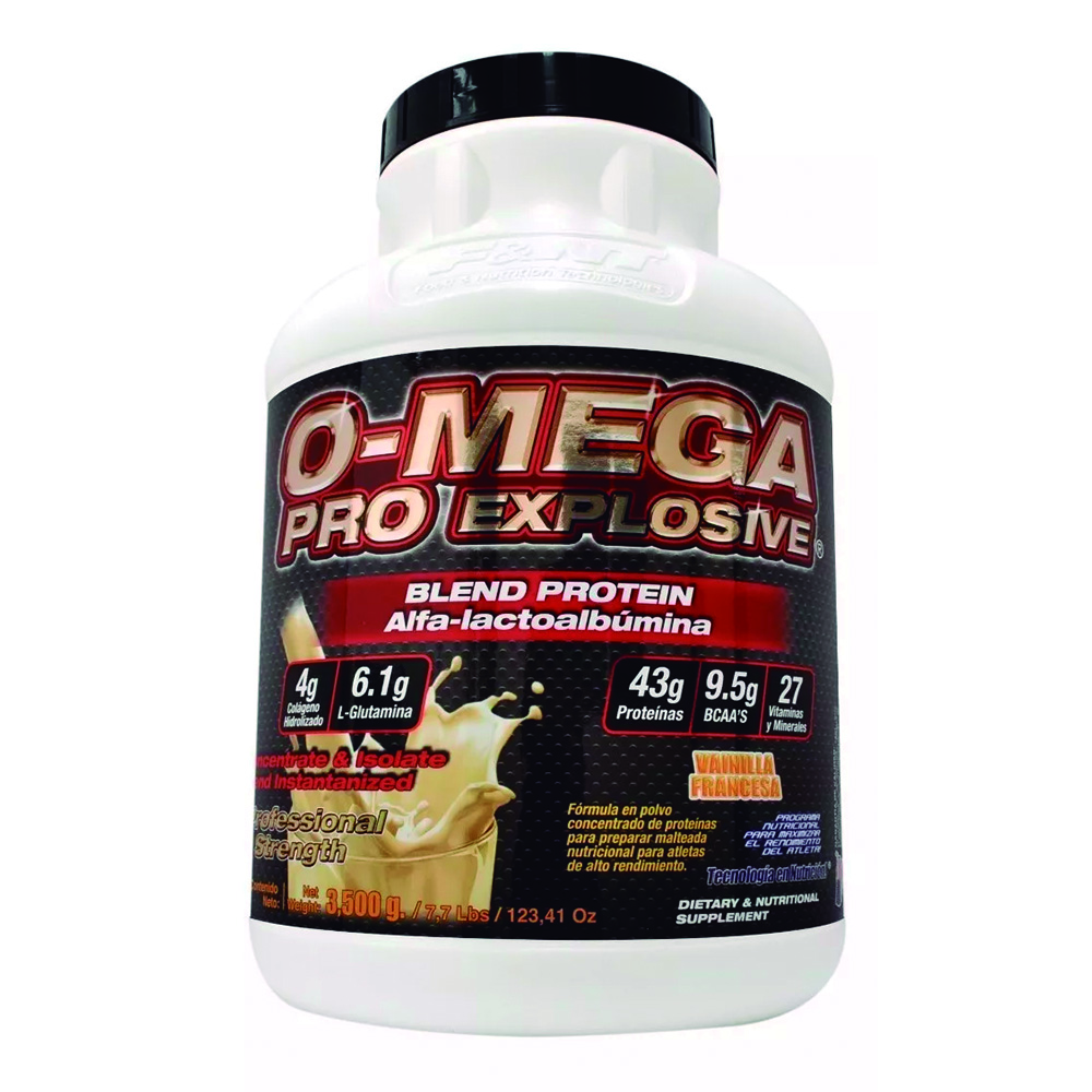Foto 2 pulgar | Omega Pro Explosive 3500 Gr Sabor Vainilla