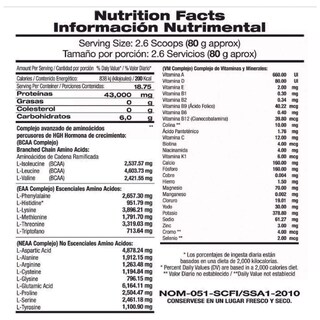 Foto 2 | Omega Pro Explosive Food & Nutrition Technologies 3500 Gr Sabor Fresa