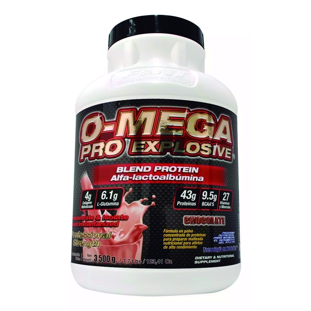 Foto 2 pulgar | Proteína Omega Pro Explosive 3500 g sabor Chocolate