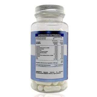 Foto 4 | Glicinato de Magnesio de 500mg - 90 cápsulas Flow en color Azul