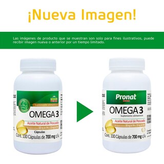 Foto 6 | Suplemento Omega 3 Pronat PN-755 Aceite de Pescado 100 Perlas