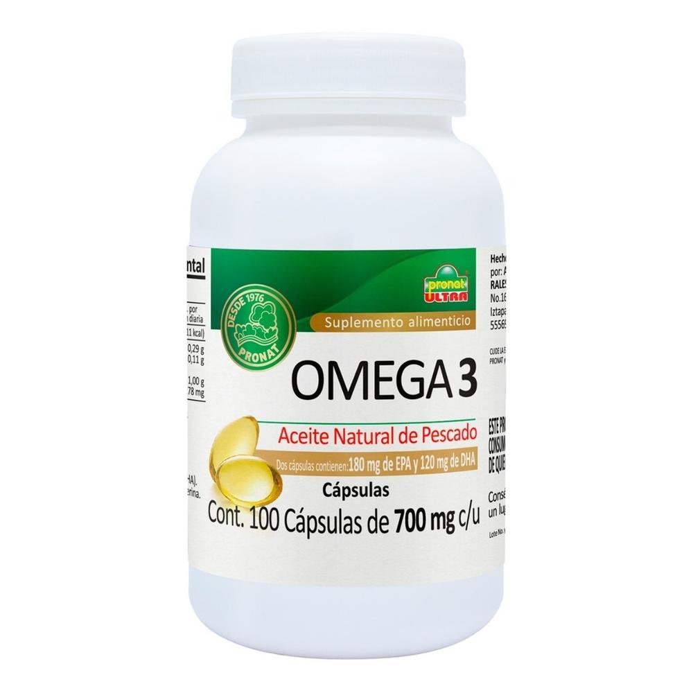 Foto 8 pulgar | Suplemento Omega 3 Pronat PN-755 Aceite de Pescado 100 Perlas