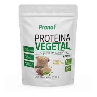 Foto 6 | Suplemento Proteína Vegetal Sabor Vainilla 400 Gr Pronat