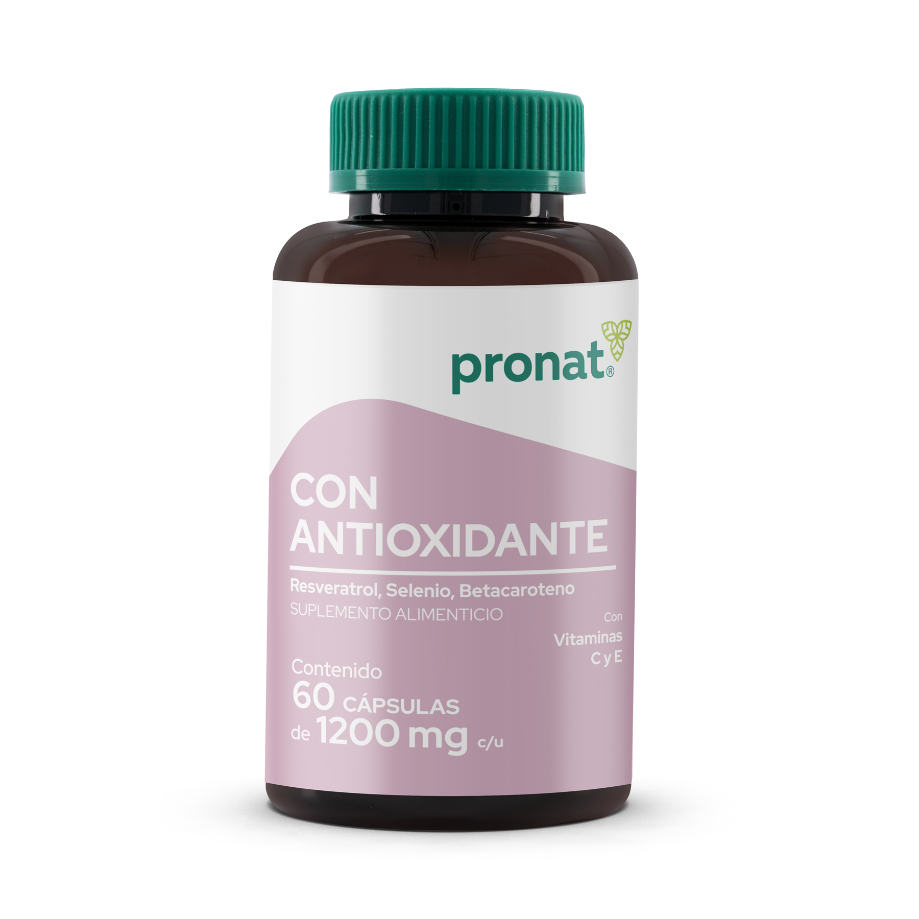 Foto 1 | Suplemento Alimenticio Pronat Antioxidante con Resveratrol 60 Cápsulas