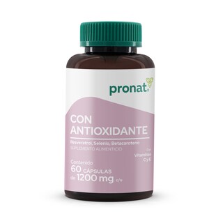 Foto 1 | Suplemento Alimenticio Pronat Antioxidante con Resveratrol 60 Cápsulas