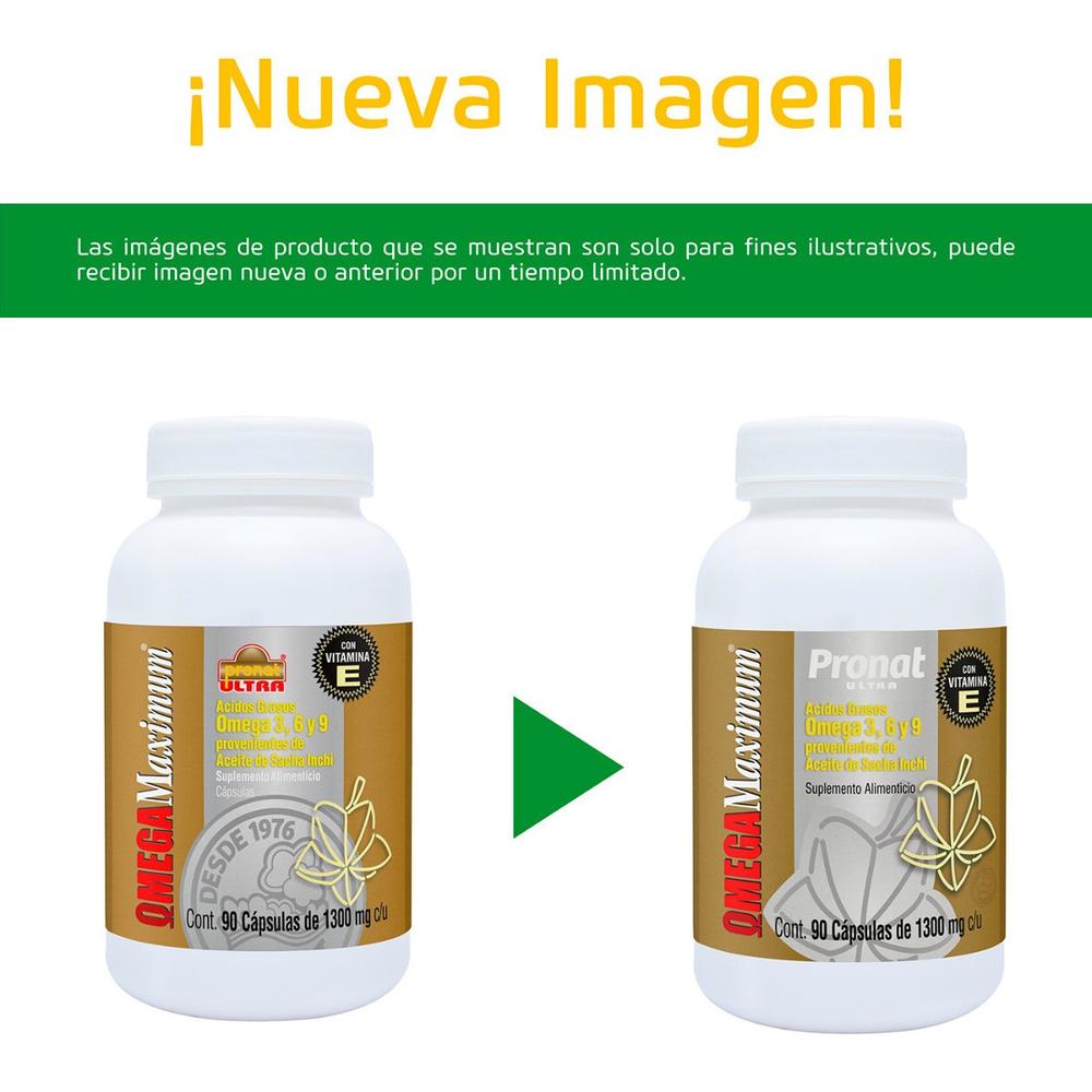 Foto 7 pulgar | Suplemento Alimenticio Pronat Mega Maximum Omega 3,6,9 90 Cápsulas