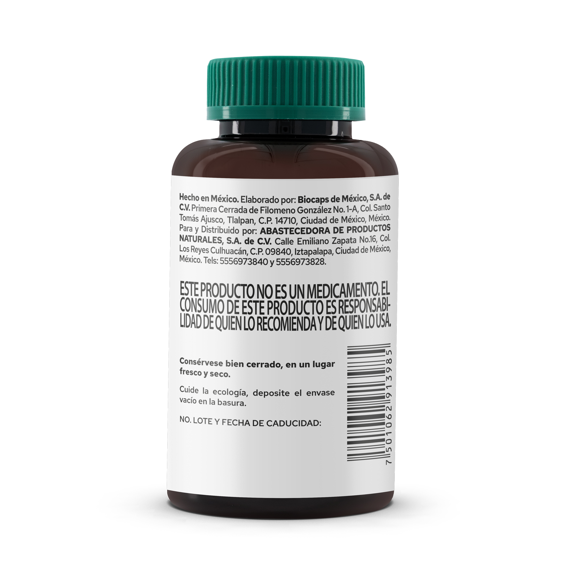 Foto 2 | Suplemento Alimenticio Pronat Prosunat Omega 3 + Zinc 60 Cápsulas