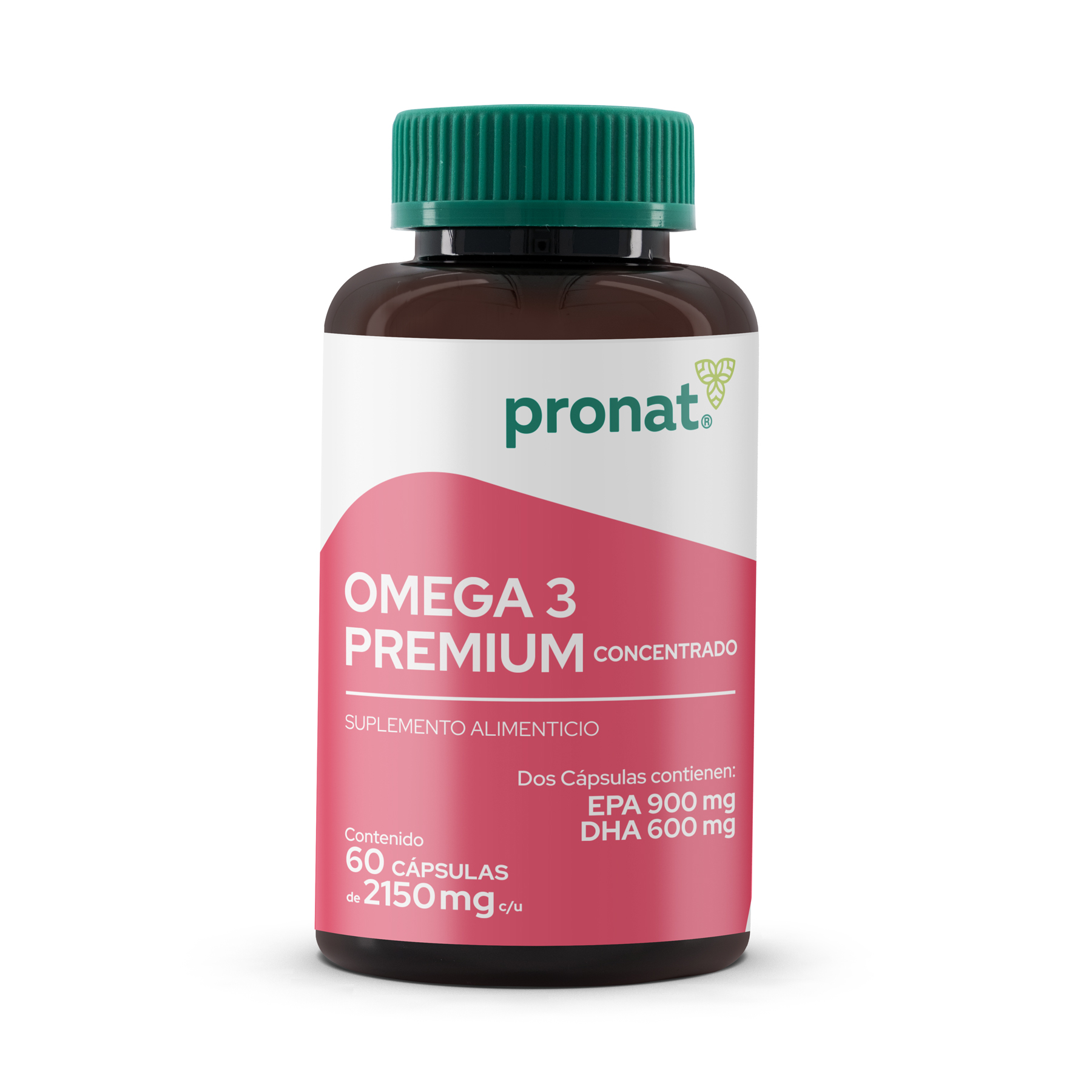 Foto 2 pulgar | Suplemento Alimenticio Pronat Omega 3 Prémium Concentrado 60 Cápsulas