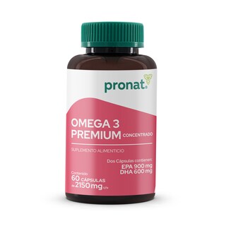 Foto 1 | Suplemento Alimenticio Pronat Omega 3 Prémium Concentrado 60 Cápsulas