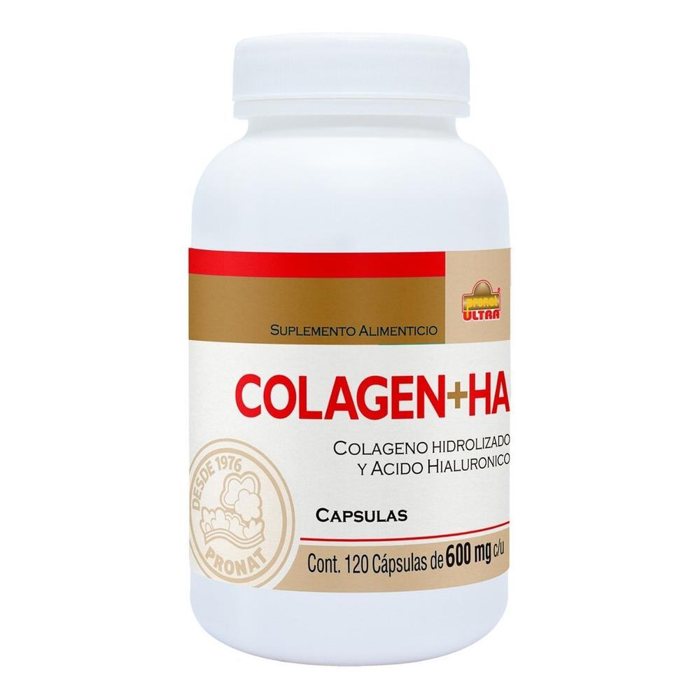 Foto 8 pulgar | Suplemento Alimenticio Pronat Colágeno Hidrolizado +ha 120 Cápsulas