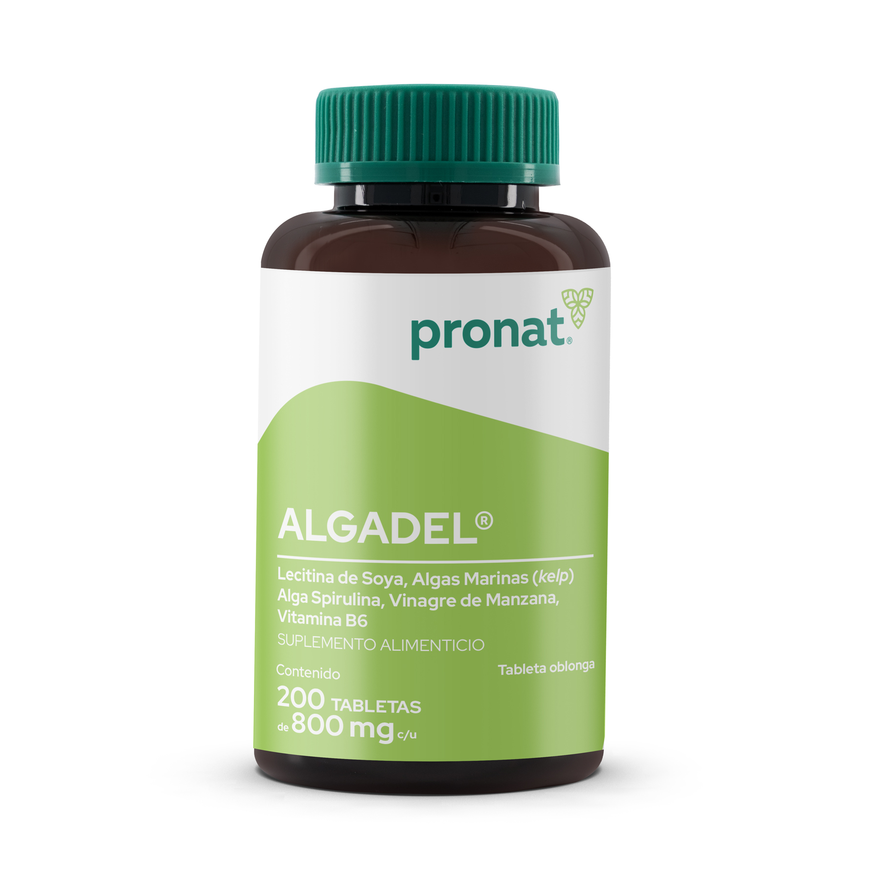 Foto 1 | Suplemento Pronat Algadel Lecitina de Soya 200 Tabletas